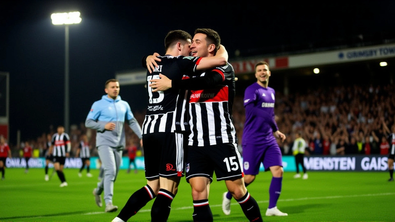 Manchester United uitgeschakeld door vierde-klasse Grimsby Town na 12-11 op strafschoppen